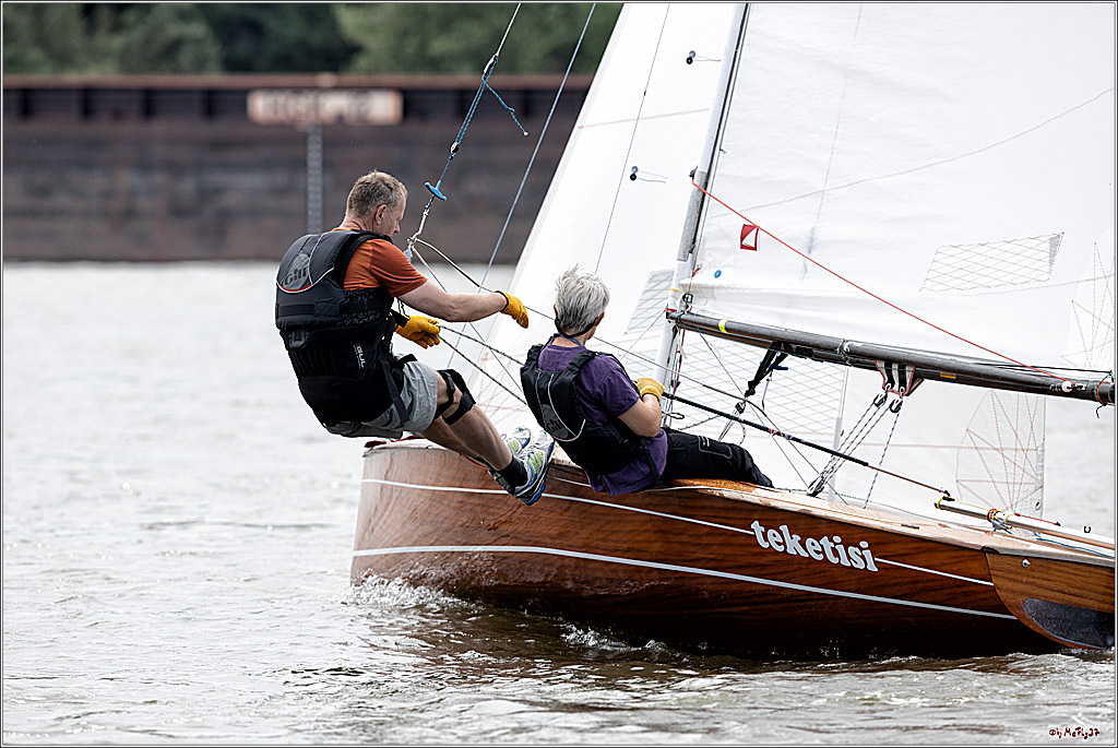 100 Jahre Rheinwoche 2022 - 3. Wettfahrt Duesseldorf  - Duisburg, 04.06.2022,